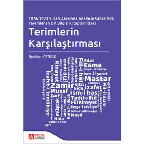 Terimlerin Karşılaştırması - Pegem Akademi Yayıncılık