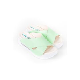 Terliksabo Mint Yeşili Çapraz Air Sandalet