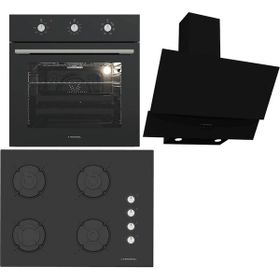 Termikel BO O6435C B - BH P7144C B - CH C6532C BB Siyah 3'lü Ankastre Set