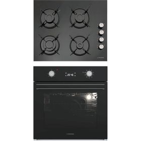 Termikel BO O6555C DB - BH P6144C B Siyah 2'li Ankastre Set