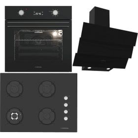 Termikel BO O6555C DB - BH P7194C B - CH S6532C BB Siyah 3'lü Ankastre Set