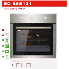 Termikel BO S6213 I İnox Ankastre Fırın