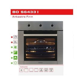 Termikel BO S6433 I İnox Fırın