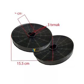Termikel Lumex 6040 Uyumlu Davlumbaz Aspiratör Karbon Filtres