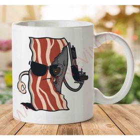 Terminator the Baconator Baskılı Kupa