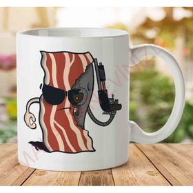 Terminator the Baconator Baskılı Kupa