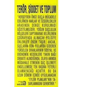 Terör, Şiddet ve Toplum - Firdevs Gümüşoğlu