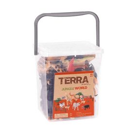 Terra Büyük Safari Dinazor Dünyası 60 Parça Oyun Seti