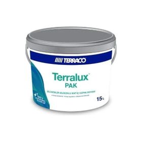 Terraco Terralux Pak Silinebilir Silikonlu Mat Beyaz 15 lt İç Cephe Boyası