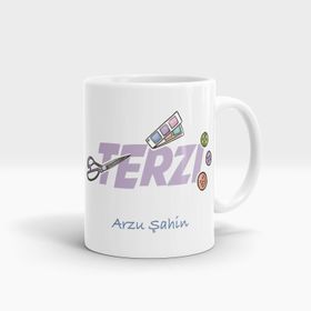 Terzi Tasarımlı Kupa Bardak