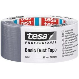 Tesa 04610 25x50 mm Siyah Basic Duct Tamir Bandı