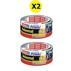 Tesa 25 mm x50 mt Gri 2 Adet Extra Power Universal Duct Bant