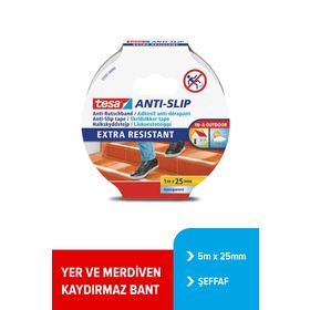 Tesa 5 mx25 mm Banyo Islak Zemin Kaydırmaz Bant