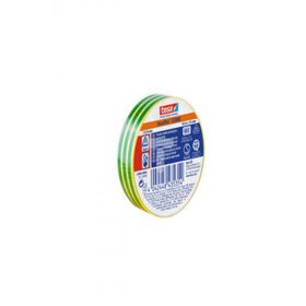 Tesa 53988-00080 Yeşil & Sarı Çizgili 10 Adet Elektrik İzolasyon Bant