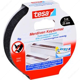 Tesa 55587 Siyah 25mmx5m Merdiven Kaydırmaz Bant