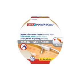 Tesa 55714-00000-03 5 m 9 mm Powerbond Slim 2 Köpük Montaj Bandı