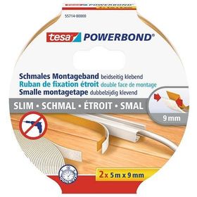 Tesa 55714-00000-03 5 m 9 mm Powerbond Slim 2 Köpük Montaj Bandı