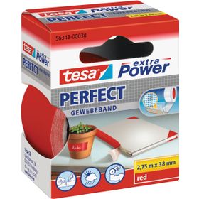 Tesa 56341 Kırmızı 2.75 mm X 19 mm Extra Power Kusursuz Bant