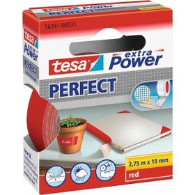 Tesa 56341 Kırmızı 2.75 mm X 19 mm Extra Power Kusursuz Bant