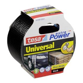 Tesa 56348-00001-05 Siyah 10x50 Extra Power Çok Amaçlı Bant