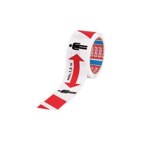 Tesa 58263 50 mm x 50 mt Sosyal Mesafe Bantı