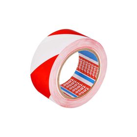 Tesa 60760-00092-15 33 m 50 mm Kırmızı Beyaz Yer İşaretleme İkaz Bandı