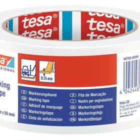 Tesa 60760-00094-15 33 m 50 mm Beyaz Yer İşaretleme İkaz Bandı