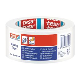 Tesa 60760-00094-15 33 m 50 mm Beyaz Yer İşaretleme İkaz Bandı