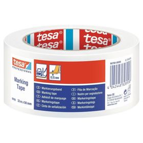 Tesa 60760-00094-15 33 m 50 mm Beyaz Yer İşaretleme İkaz Bandı