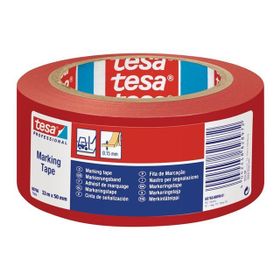 Tesa 60760-00096-15 33 m 50 mm Kırmızı Yer İşaretleme İkaz Bandı