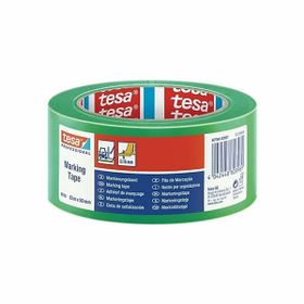 Tesa 60760-00097 Yeşil 33m x 50mm Yer İşaretleme İkaz Bandı