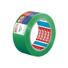 Tesa 60760-00097 Yeşil 33m x 50mm Yer İşaretleme İkaz Bandı