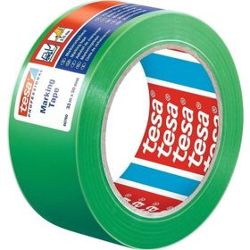 Tesa 60760-00097 Yeşil 33m x 50mm Yer İşaretleme İkaz Bandı