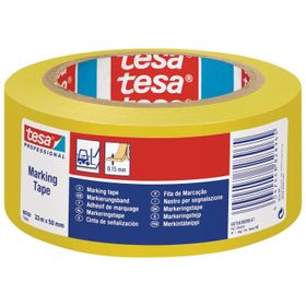 Tesa 60760 15 m 50 mm Sarı-Siyah Yer İşaretleme Bandı