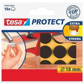 Tesa Daire Keçe Kahve 12x22 mm Protect Zemin Koruyucu