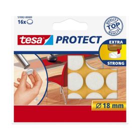 Tesa Daire Keçe Kahve 12x22 mm Protect Zemin Koruyucu