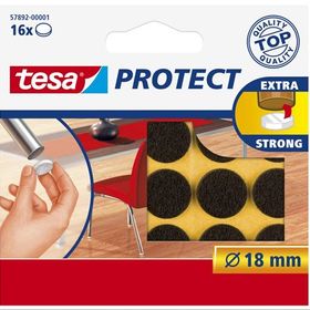 Tesa Daire Keçe Kahve 16x18 mm Protect Zemin Koruyucu