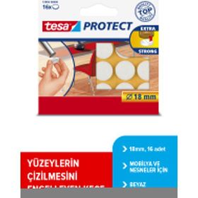 Tesa Daire Keçe Kahve 16x18 mm Protect Zemin Koruyucu