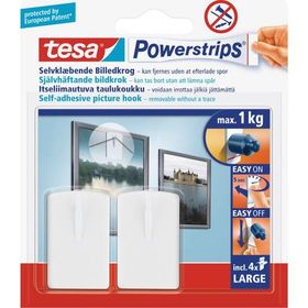 Tesa İz Bırakmadan Sökülebilir Resim Askısı