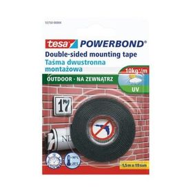 Tesa Powerbond Dış Mekan Çift Taraflı 1.5 m x 19 mm Köpük Montaj Bandı