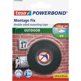 Tesa Powerbond Dış Mekan Çift Taraflı 1.5 m x 19 mm Köpük Montaj Bandı