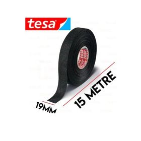 TESA Tesa 19 mm x15 mt Siyah Yanmaz Kumaş Kablo Sarma Bant