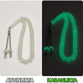 Tesbih Sakarya Fosforlu Kedigözü 10 mm Küre Kesim Tesbih