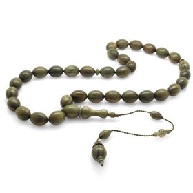 Tesbihane Sistemli Arpa Kesim İri Boy Kolleksiyonluk Pelesenk Tesbih