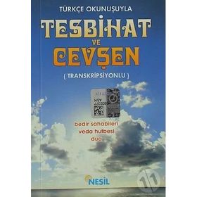 TESBIHAT VE CEVŞEN (TÜRKÇE OKUNUŞLU, KARTON KAPAK) - GENEL