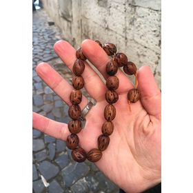 Tesbihkenti Ceviz Rengi 17'lik Andız Tesbih