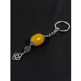 Tesbihkenti Koyu Sarı Renk Anahtarlık