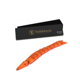 Tesbihkenti Turuncu Renk Balık Tesbih