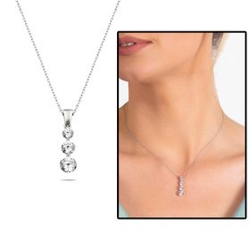 Tesbihname Starlight Diamond Pırlanta Montür Elegance 925 Ayar Gümüş Kadın Tektaş Yüzük