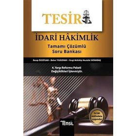 Tesir İdari Hakimlik Tamamı Çözümlü Soru Bankası